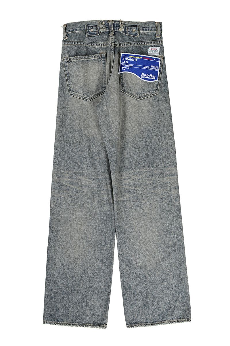 DAIRIKU(ダイリク)Straight Denim Pants ストレートデニムパンツ 24SS D-13 -13