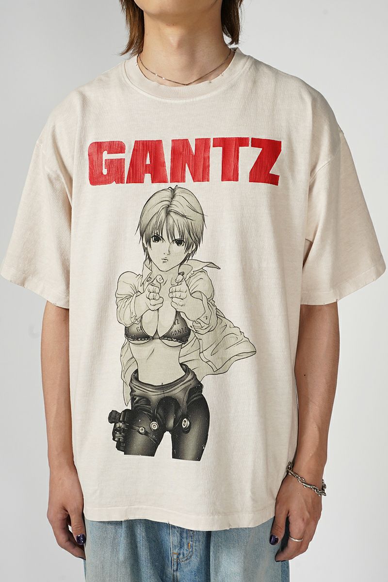 THE SUGAR PUNCH(シュガーパンチ)GANTZ S/S T-Shirt GANTZ 岸本恵 半袖Tシャツ TGAM24SM001A -1
