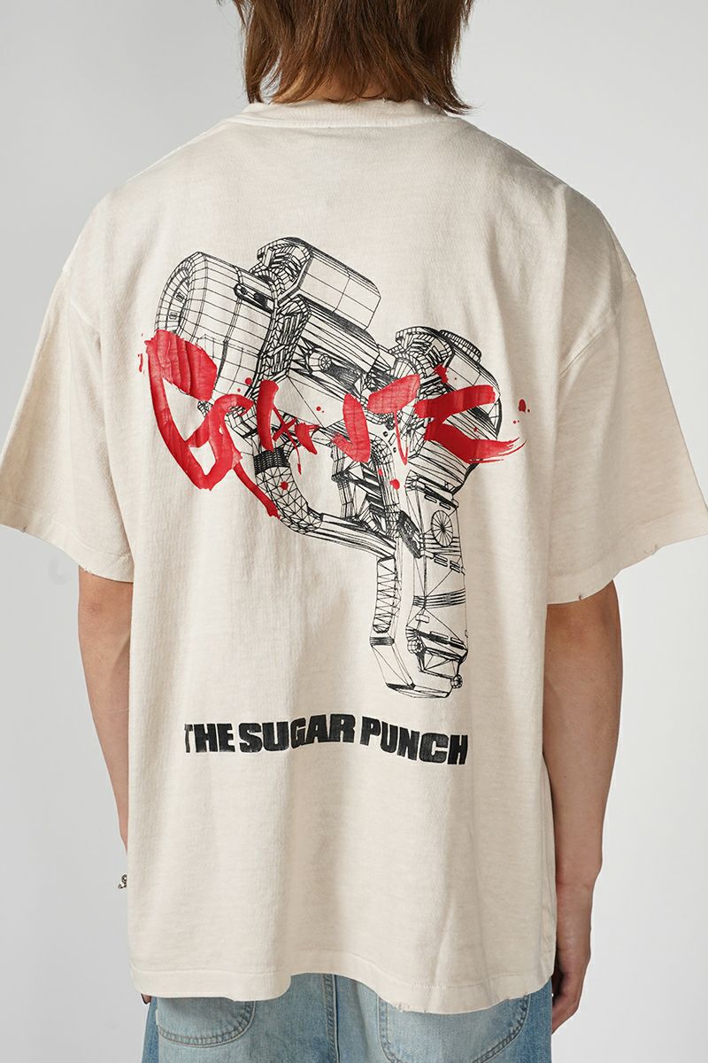 THE SUGAR PUNCH(シュガーパンチ)GANTZ S/S T-Shirt GANTZ 岸本恵 半袖Tシャツ TGAM24SM001A -2