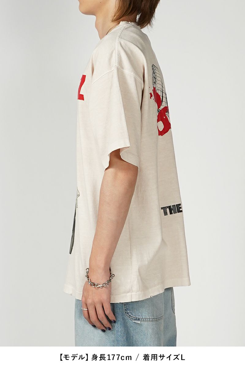 THE SUGAR PUNCH(シュガーパンチ)GANTZ S/S T-Shirt GANTZ 岸本恵 半袖Tシャツ TGAM24SM001A -9