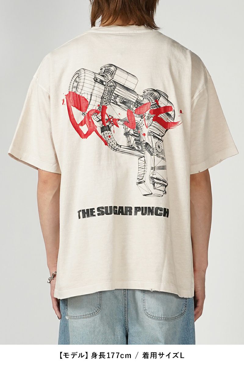 THE SUGAR PUNCH(シュガーパンチ)GANTZ S/S T-Shirt GANTZ 岸本恵 半袖Tシャツ TGAM24SM001A -10