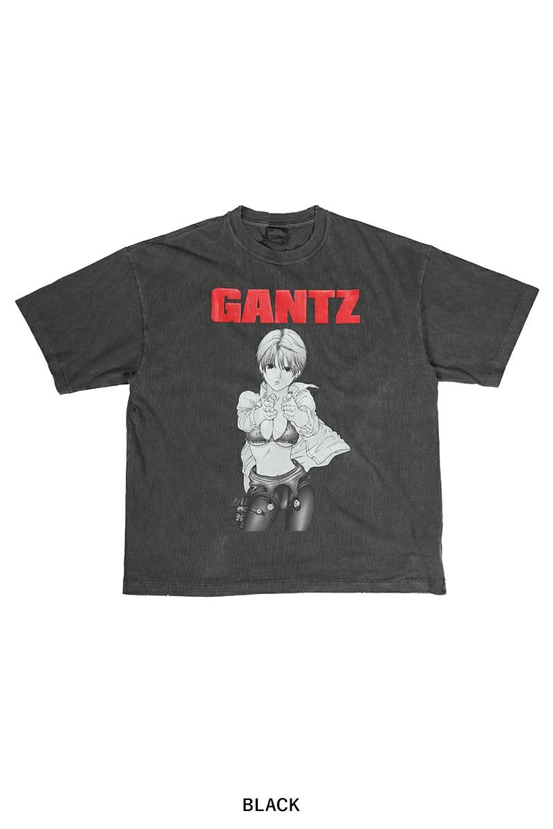 THE SUGAR PUNCH(シュガーパンチ)GANTZ S/S T-Shirt GANTZ 岸本恵 半袖Tシャツ TGAM24SM001A -16