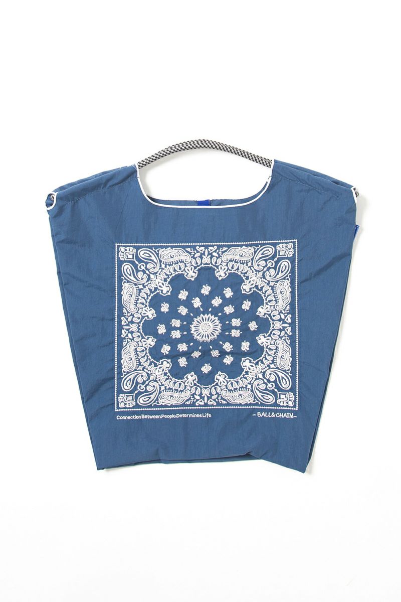 Ball & Chain(ボールアンドチェーン)BANDANA (M) ショッピングバック トートバッグ 301008 -1