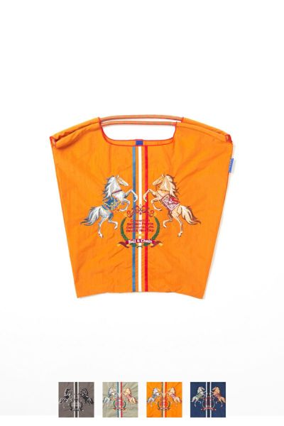 Ball & Chain(ボールアンドチェーン)TWO HORSE (M) ショッピングバック トートバッグ 301024