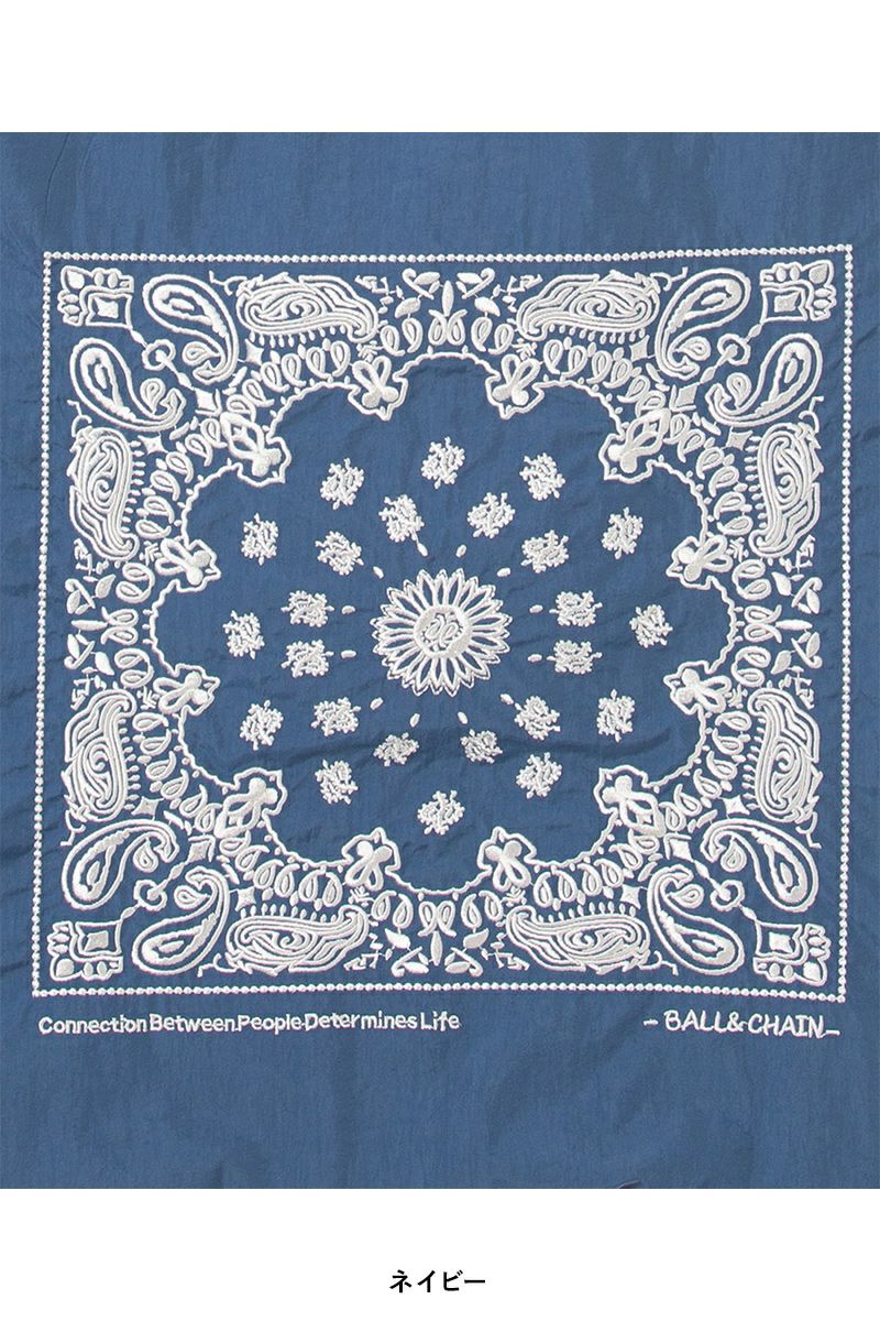 Ball & Chain(ボールアンドチェーン)BANDANA (L) ショッピングバック トートバッグ 301108 -6