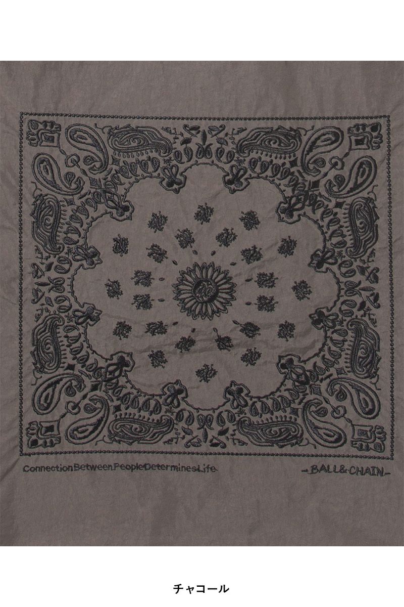 Ball & Chain(ボールアンドチェーン)BANDANA (L) ショッピングバック トートバッグ 301108 -10