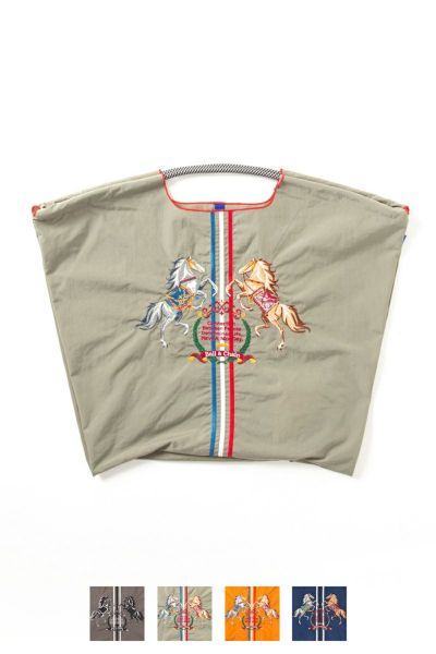 Ball & Chain(ボールアンドチェーン)TWO HORSE (L) ショッピングバック トートバッグ 301124