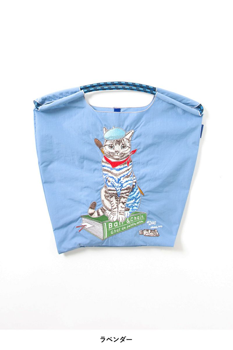 Ball & Chain(ボールアンドチェーン)P.CAT (M) ショッピングバック トートバッグ 313009 -7