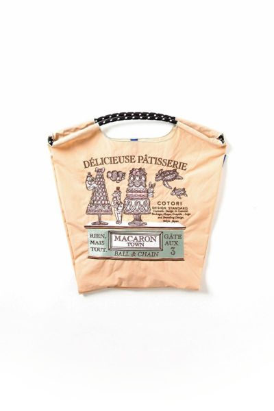 Ball & Chain(ボールアンドチェーン)C.MACARON (M) ショッピングバック トートバッグ 321004