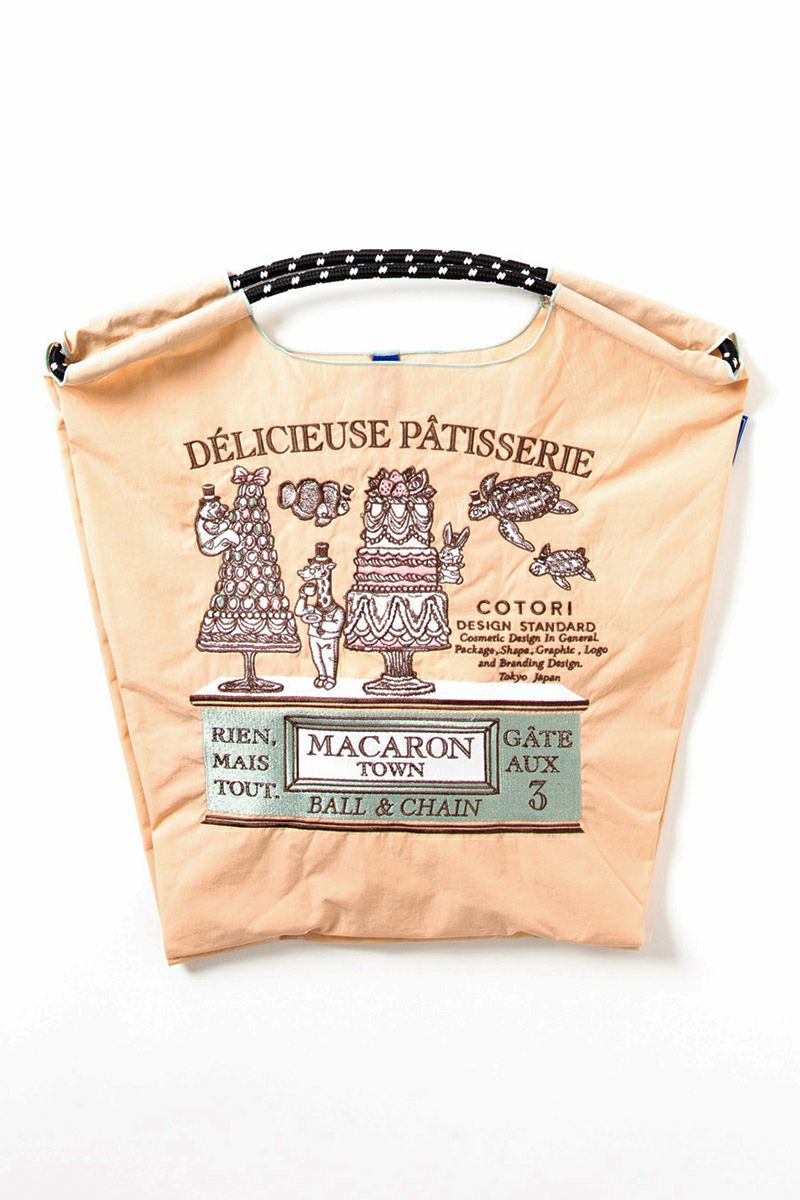 Ball & Chain(ボールアンドチェーン)C.MACARON (M) ショッピングバック トートバッグ 321004 -1