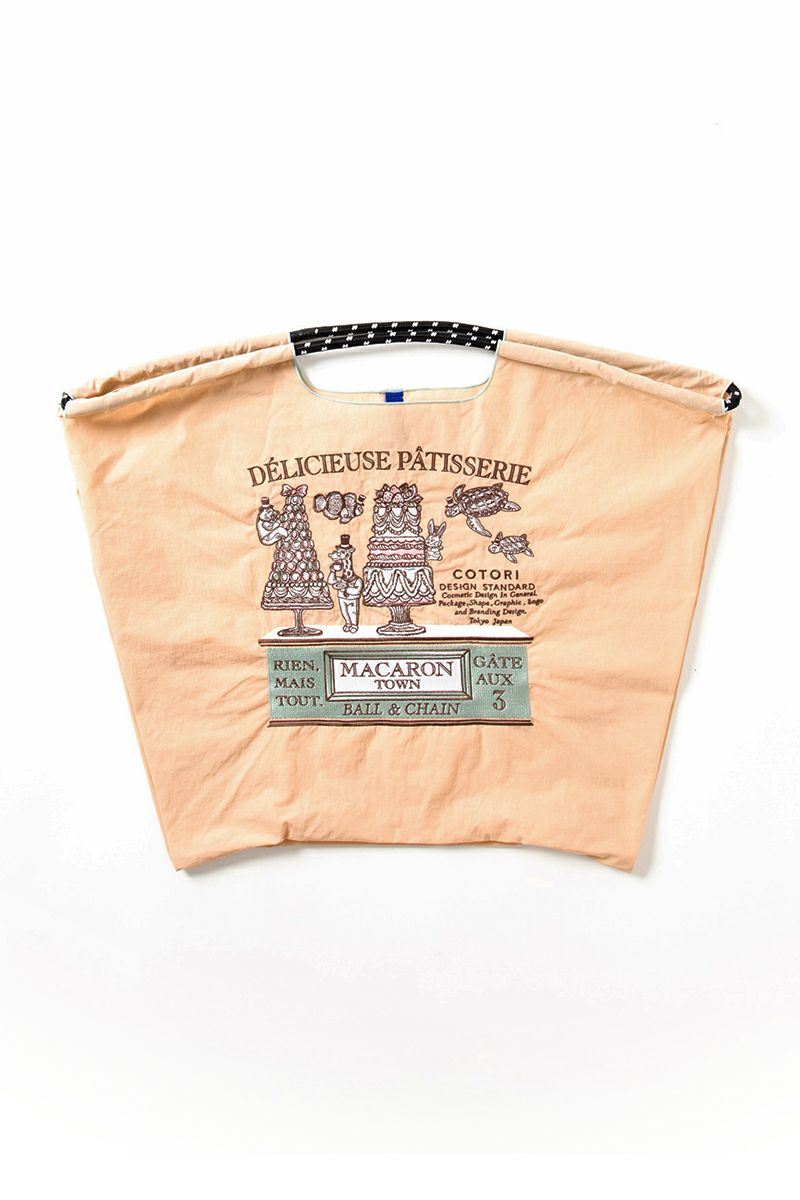 Ball & Chain(ボールアンドチェーン)C.MACARON (L) ショッピングバック トートバッグ 321104