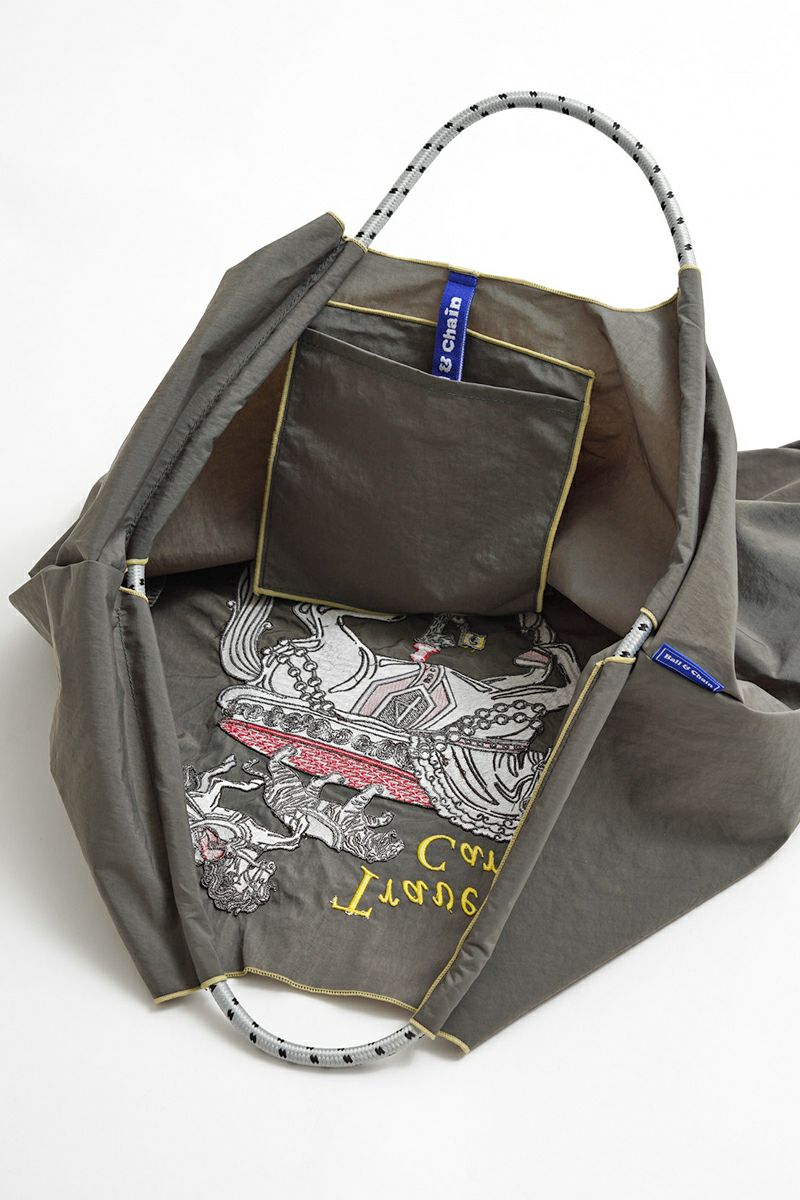 Ball & Chain(ボールアンドチェーン)COTORI DESIGEN CARNIVAL (L) ショッピングバック トートバッグ 321105 -3