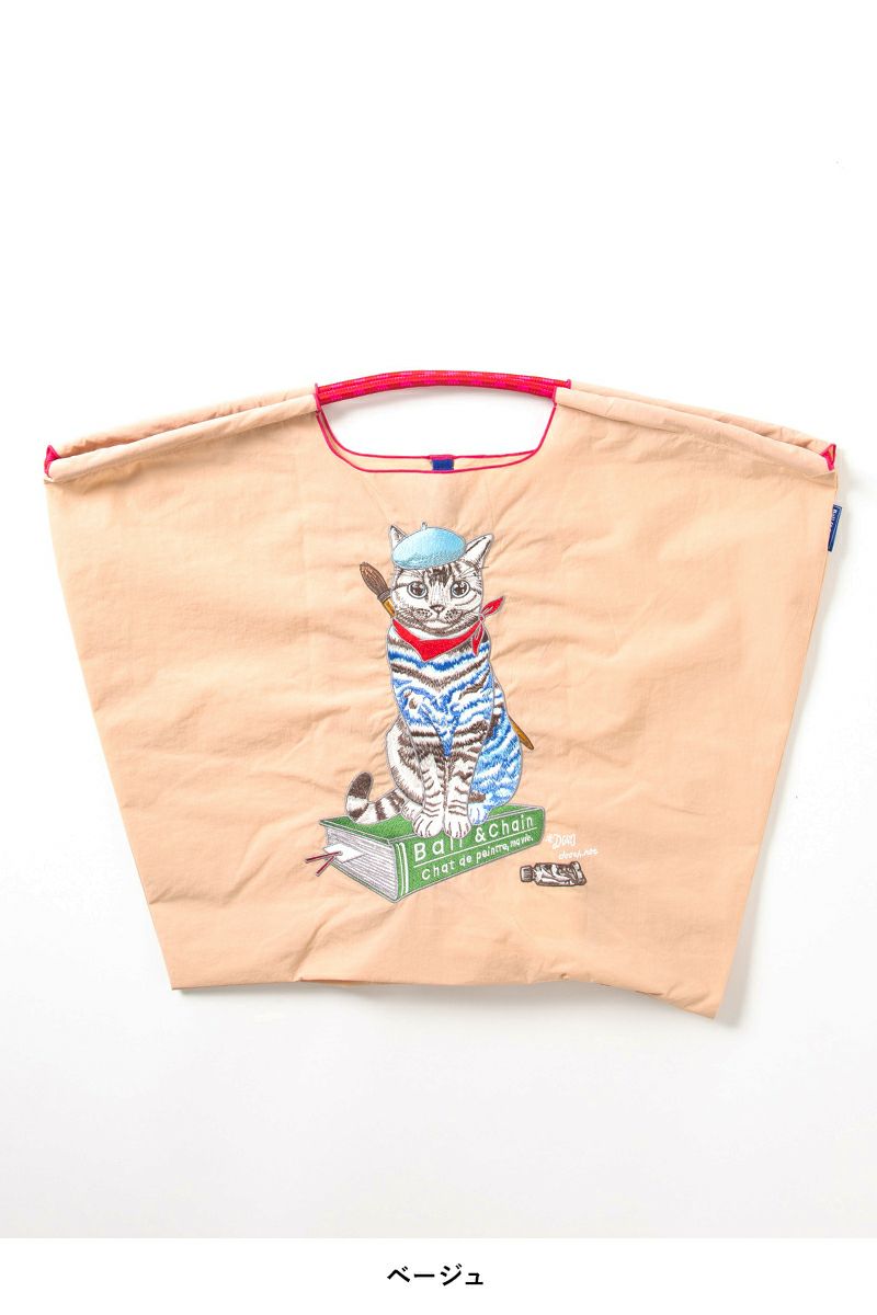 Ball & Chain(ボールアンドチェーン)P.CAT (L) ショッピングバック トートバッグ 313109 -5