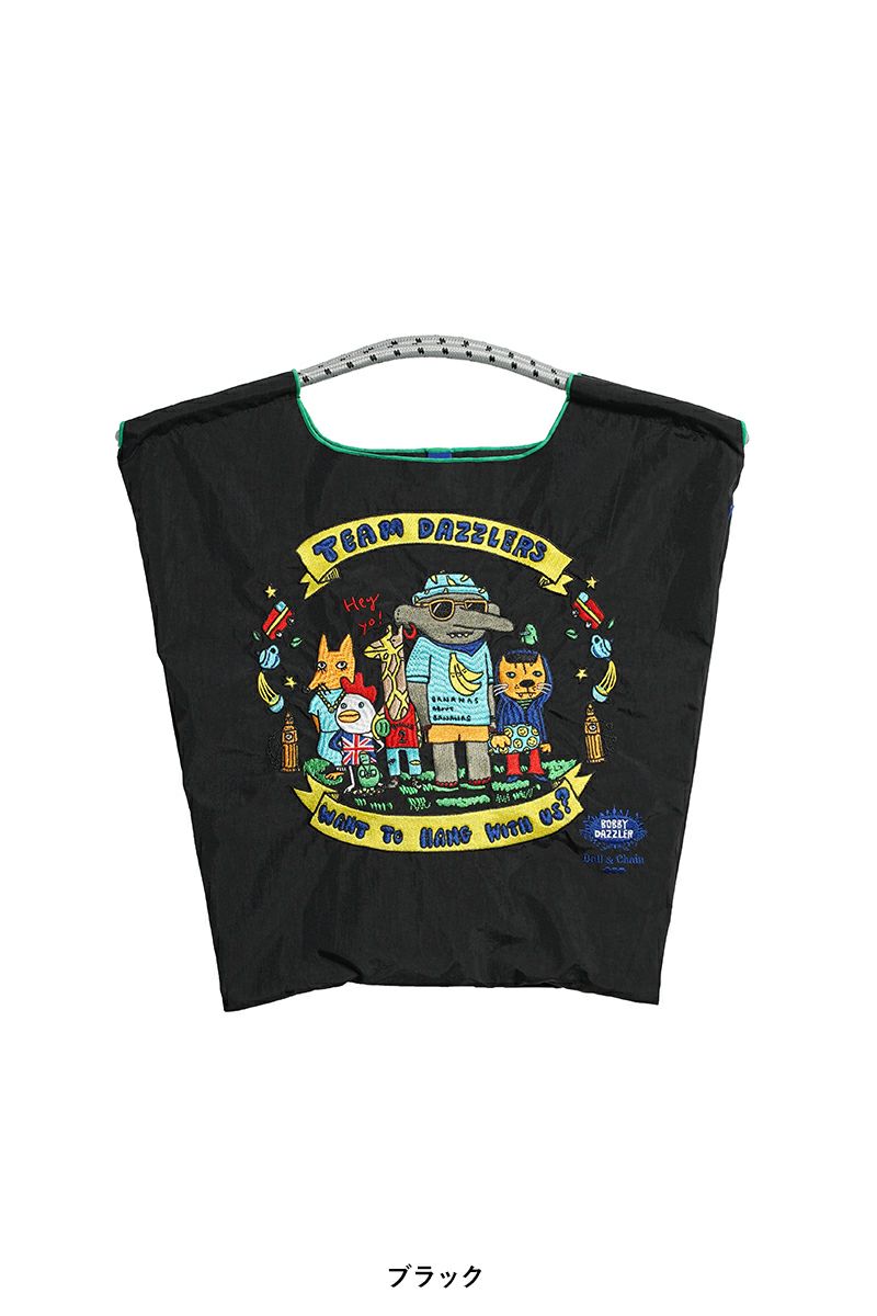Ball & Chain(ボールアンドチェーン)B.UNIT.ARTWORK (M) ボビーダズラー ショッピングバック トートバッグ 322003 -6