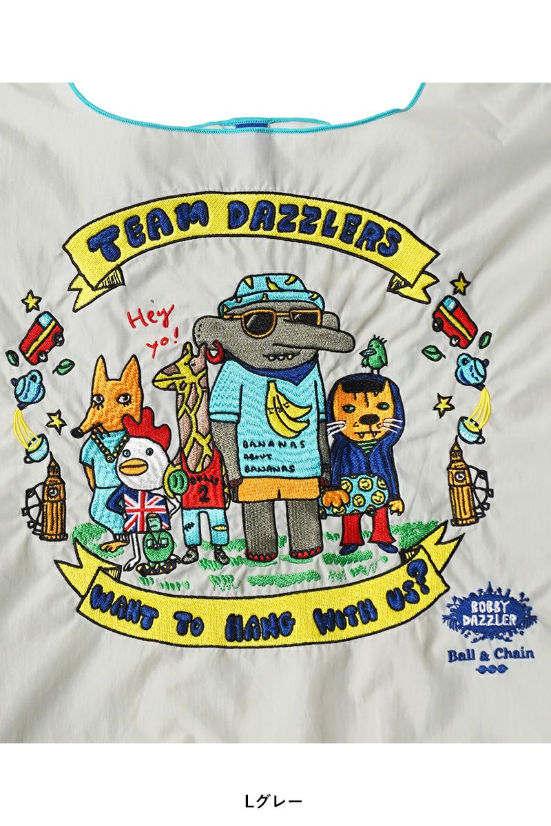 Ball & Chain(ボールアンドチェーン)B.UNIT.ARTWORK (M) ボビーダズラー ショッピングバック トートバッグ 322003 -9