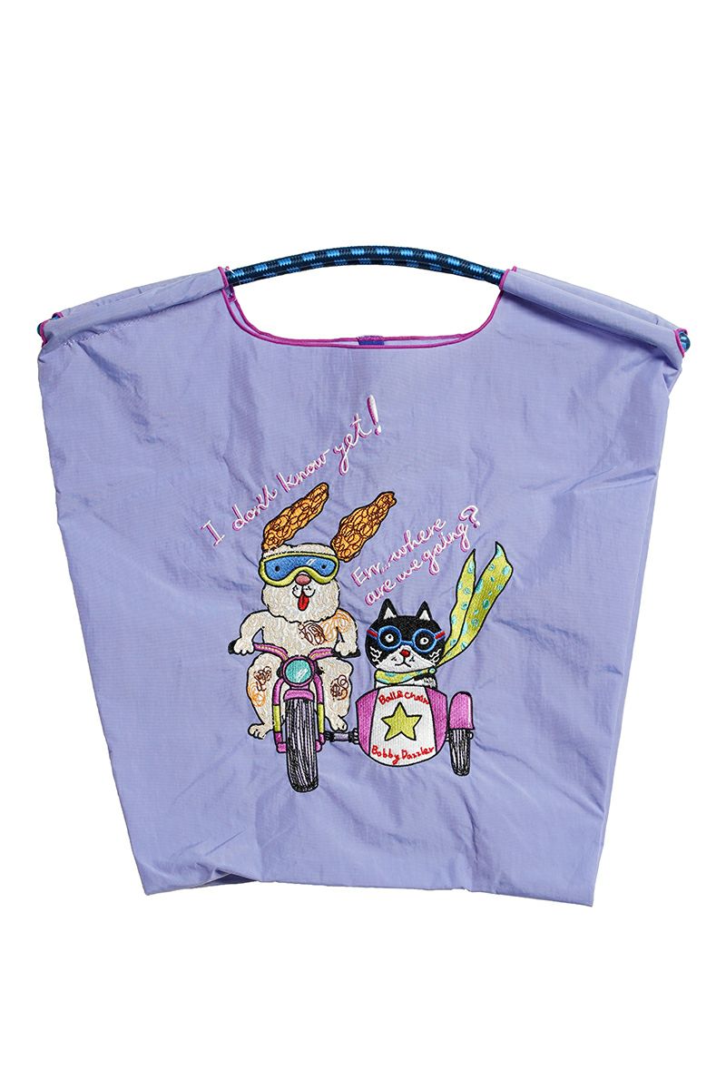 Ball & Chain(ボールアンドチェーン)B.PINK BIKE / B.GREEN BIKE (M) ショッピングバック トートバッグ 322004 -1