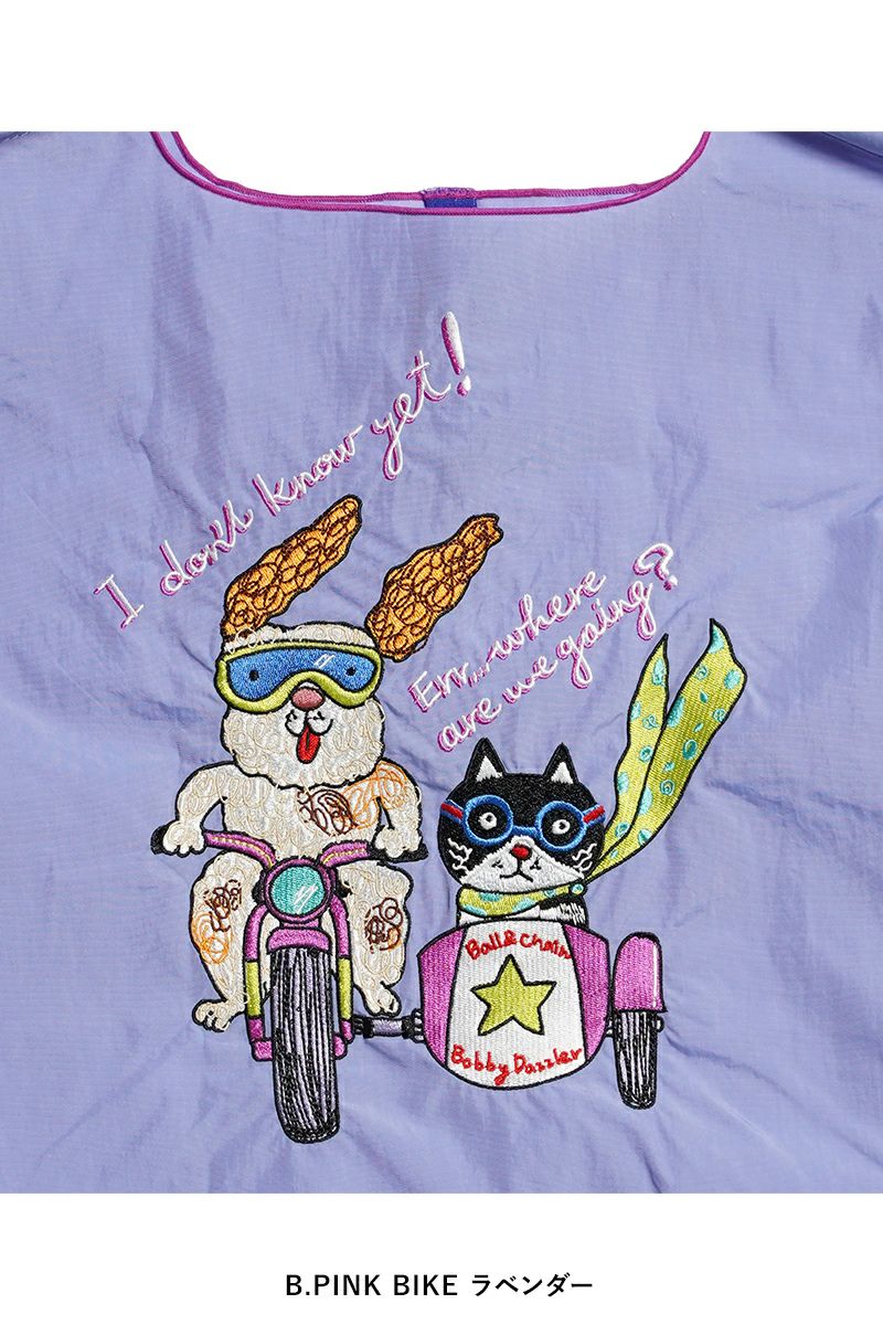 Ball & Chain(ボールアンドチェーン)B.PINK BIKE / B.GREEN BIKE (M) ショッピングバック トートバッグ 322004 -6