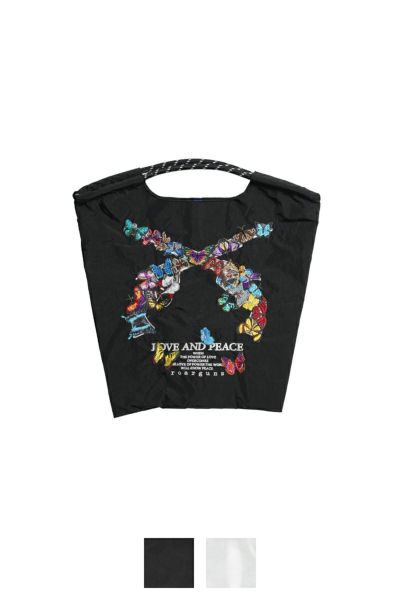 Ball & Chain(ボールアンドチェーン)roar.BUTTERFLY (M) ショッピングバック トートバッグ 325003