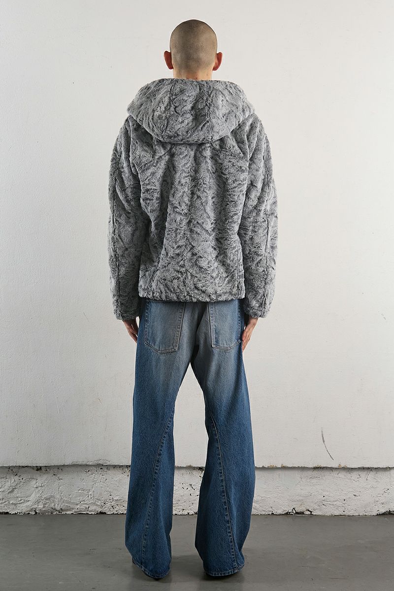 NVRFRGT(ネバーフォーゲット)3D TWISTED WIDE LEG JEANS 3Dツイステッドワイドレッグジーンズ NF242P04B -3