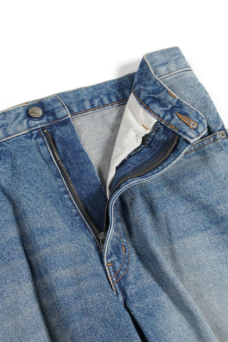 NVRFRGT(ネバーフォーゲット)3D TWISTED WIDE LEG JEANS 3Dツイステッドワイドレッグジーンズ NF242P04B -8