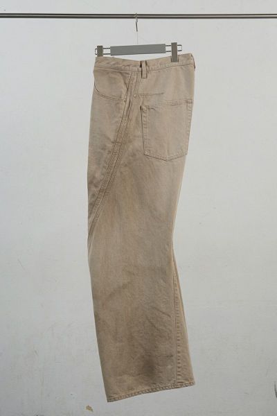 NVRFRGT(ネバーフォーゲット)3D TWISTED WIDE LEG JEANS 3Dツイステッドワイドレッグジーンズ NF242P04C