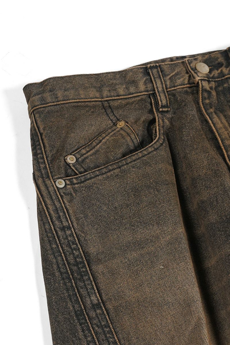 NVRFRGT(ネバーフォーゲット)3D TWISTED WIDE LEG JEANS 3Dツイステッドワイドレッグジーンズ NF242P04D -10