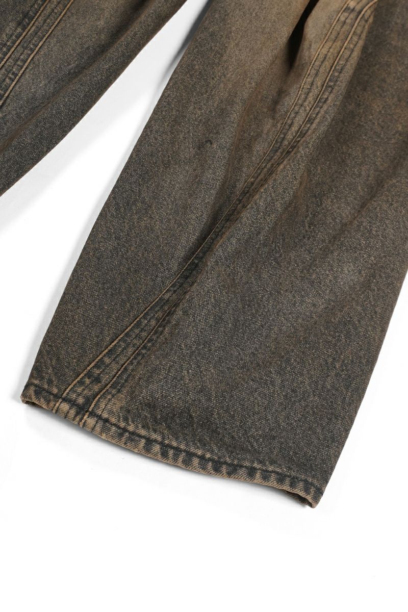 NVRFRGT(ネバーフォーゲット)3D TWISTED WIDE LEG JEANS 3Dツイステッドワイドレッグジーンズ NF242P04D -12