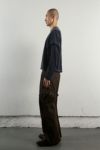 NVRFRGT(ネバーフォーゲット)VELOUR DOUBLE LAYER LONG SLEEVE T-SHIRT ベロアダブルレイヤー長袖Tシャツ NF242T08 -2