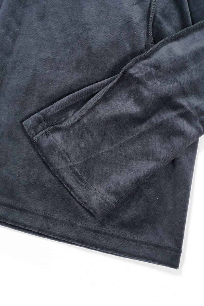 NVRFRGT(ネバーフォーゲット)VELOUR DOUBLE LAYER LONG SLEEVE T-SHIRT ベロアダブルレイヤー長袖Tシャツ NF242T08 -11