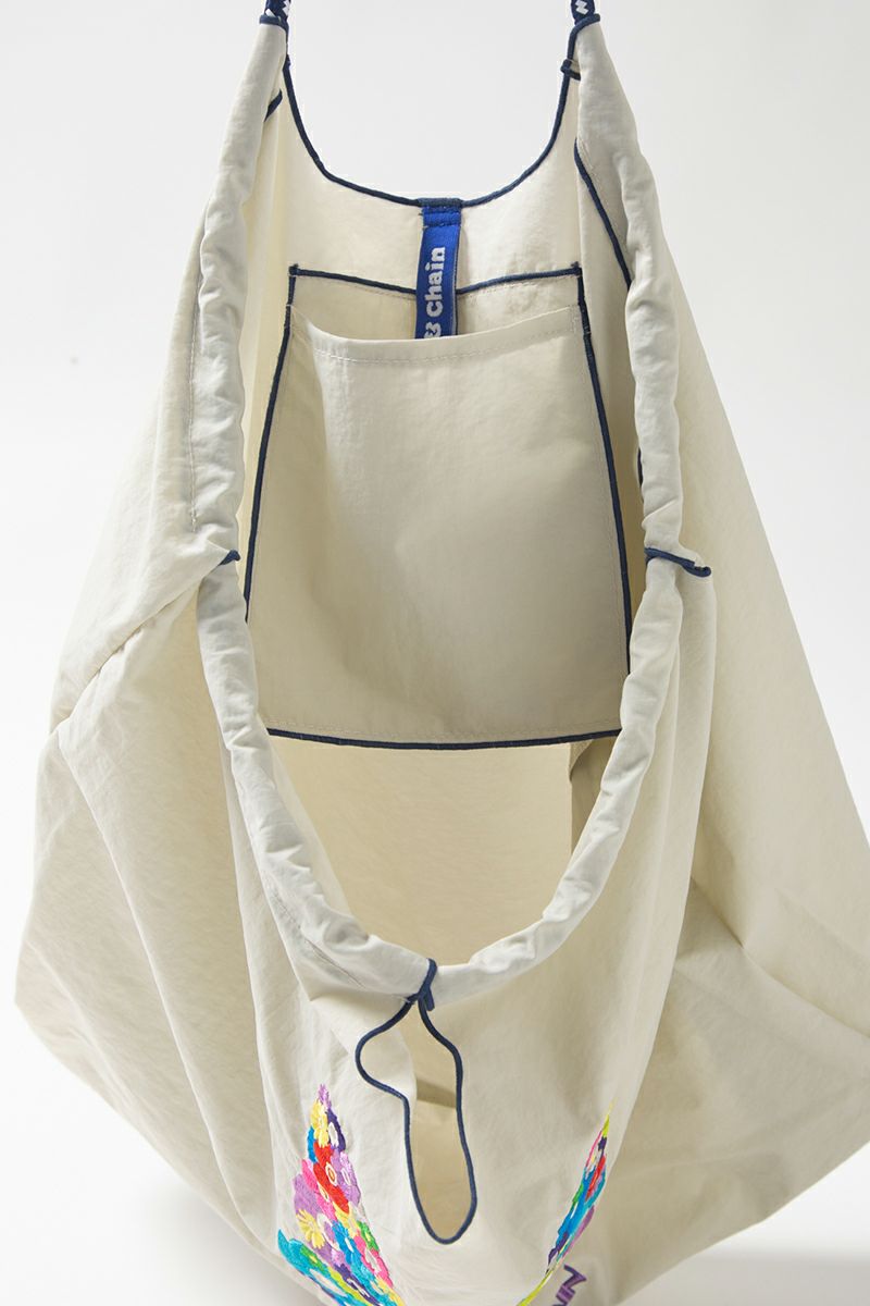 Ball & Chain(ボールアンドチェーン)F.BUTTERFLY (L) ショッピングバック トートバッグ 301115 -3