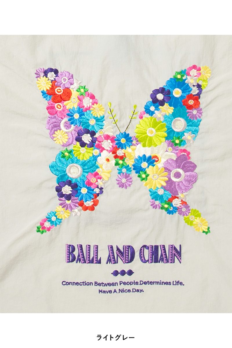 Ball & Chain(ボールアンドチェーン)F.BUTTERFLY (L) ショッピングバック トートバッグ 301115 -8