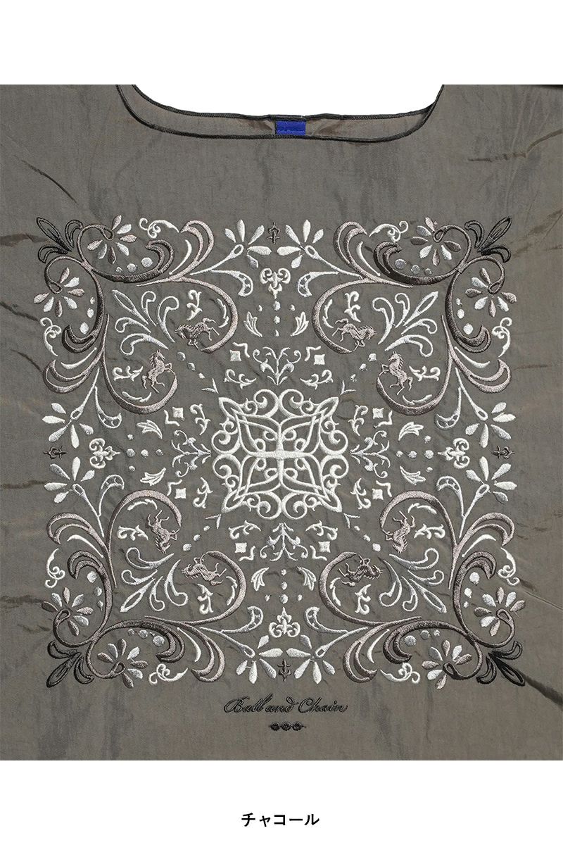 Ball & Chain(ボールアンドチェーン)DAMASUK.HORSE (L) ショッピングバック トートバッグ 301125 -10