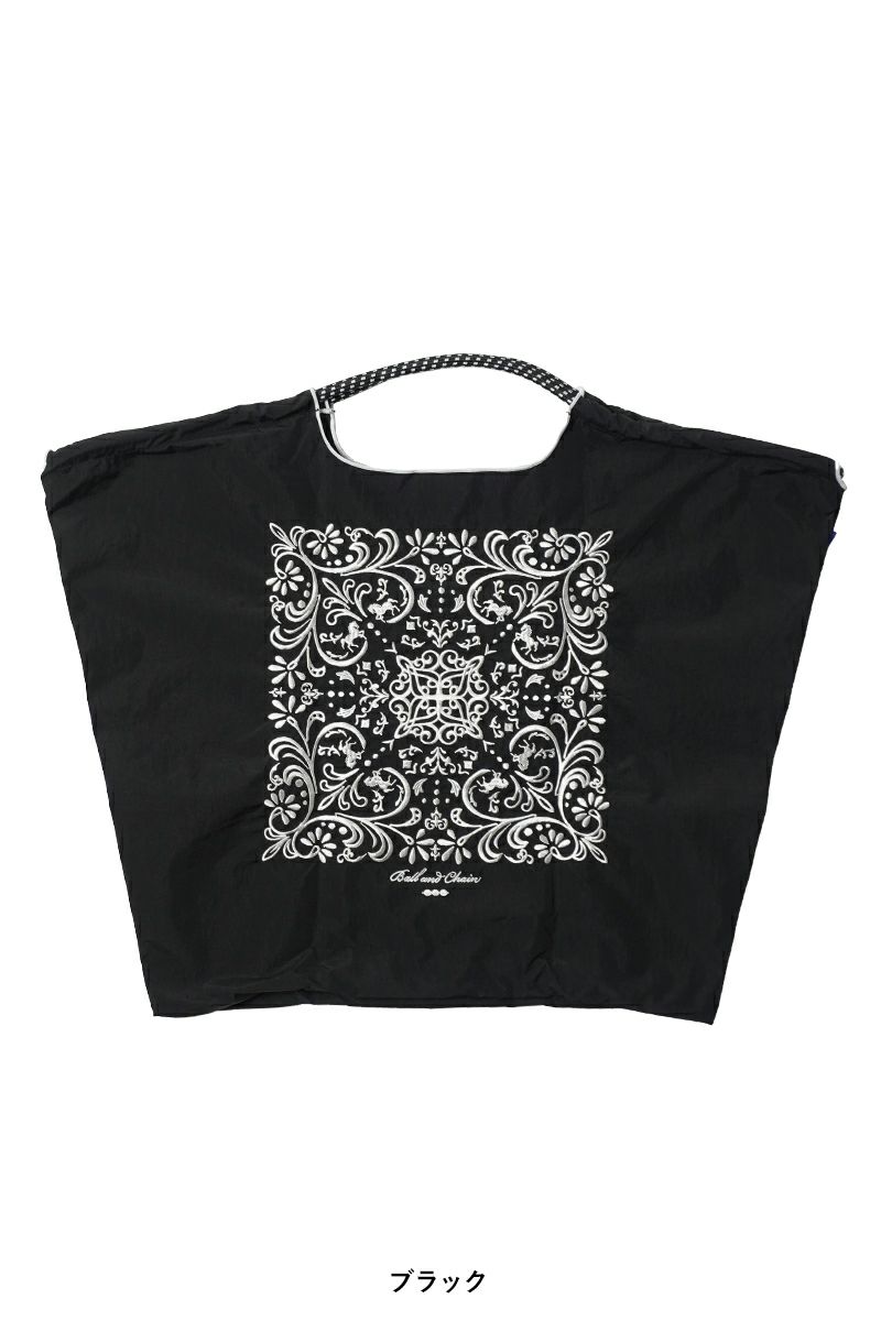 Ball & Chain(ボールアンドチェーン)DAMASUK.HORSE (L) ショッピングバック トートバッグ 301125 -11