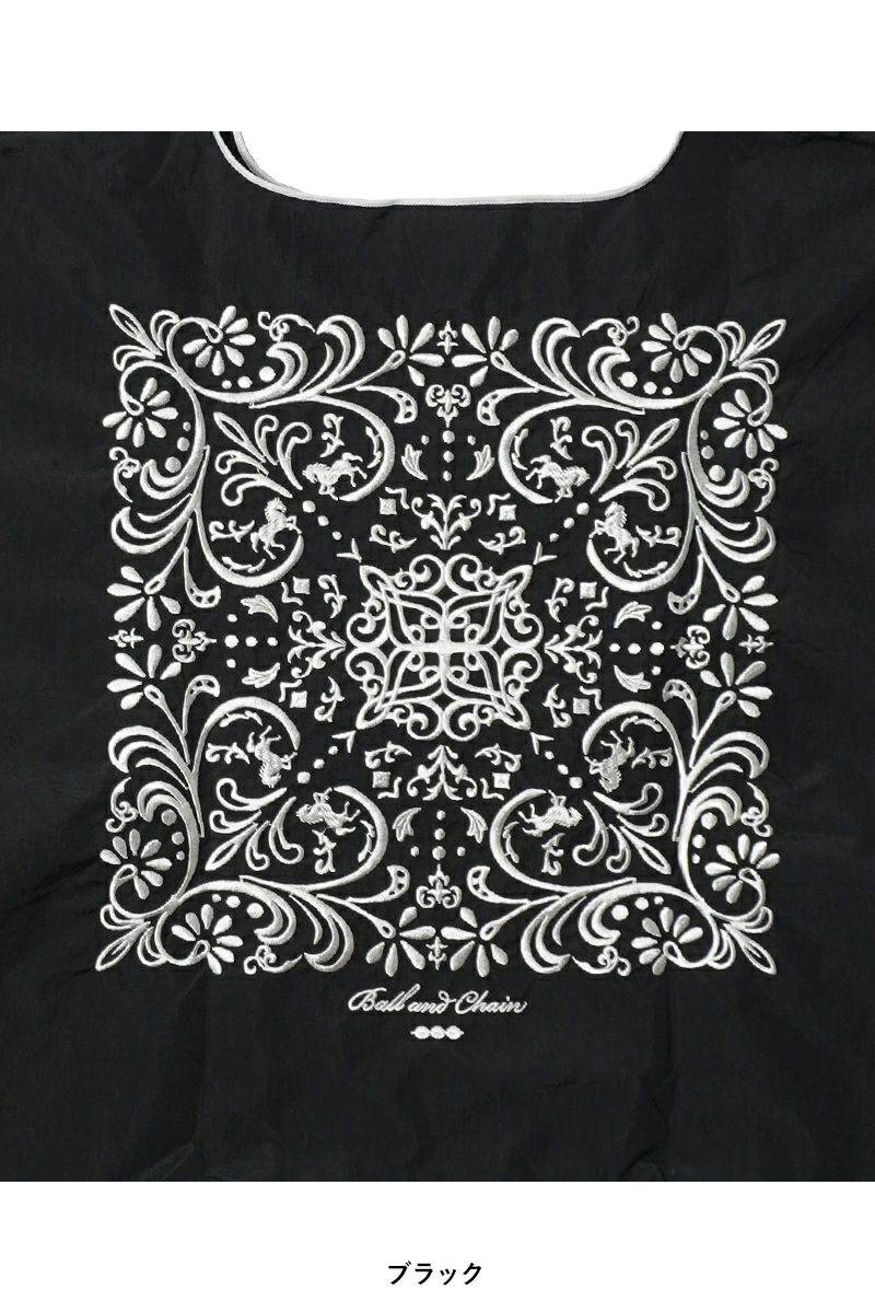 Ball & Chain(ボールアンドチェーン)DAMASUK.HORSE (L) ショッピングバック トートバッグ 301125 -12