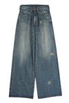 SUGARHILL(シュガーヒル)FADED MODERN DENIM WIDE TROUSERS フェードモダンデニムワイドトラウザー 2441000406 -1