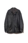 UNUSED(アンユーズド)Leather car coat レザーカーコート US2450