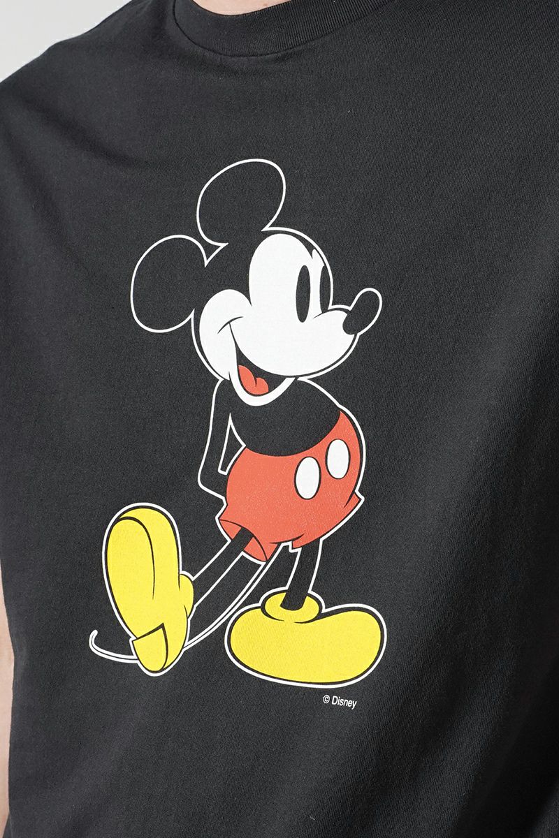 UNUSED(アンユーズド)UNUSED×Disney Mickey print short sleeve tee ディズニーミッキープリント半袖Tシャツ US2459 -2