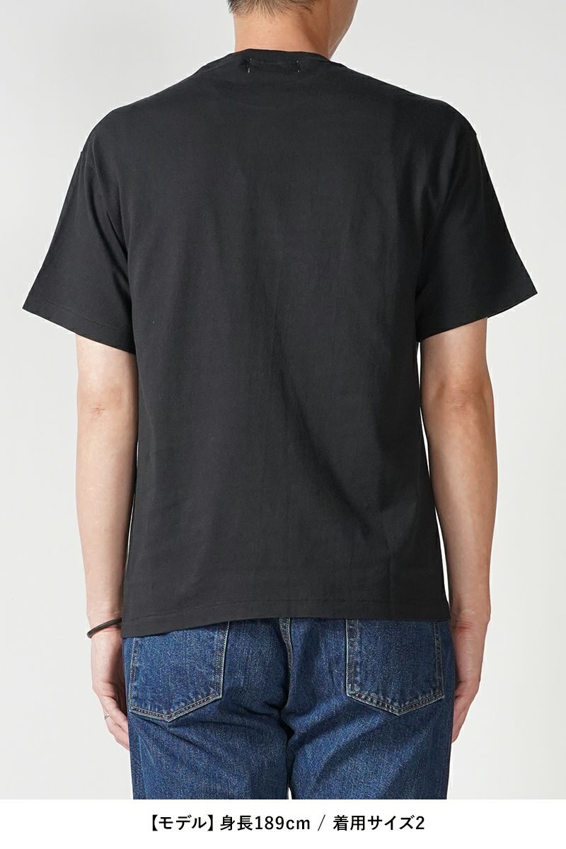 UNUSED(アンユーズド)UNUSED×Disney Mickey print short sleeve tee ディズニーミッキープリント半袖Tシャツ US2459 -10