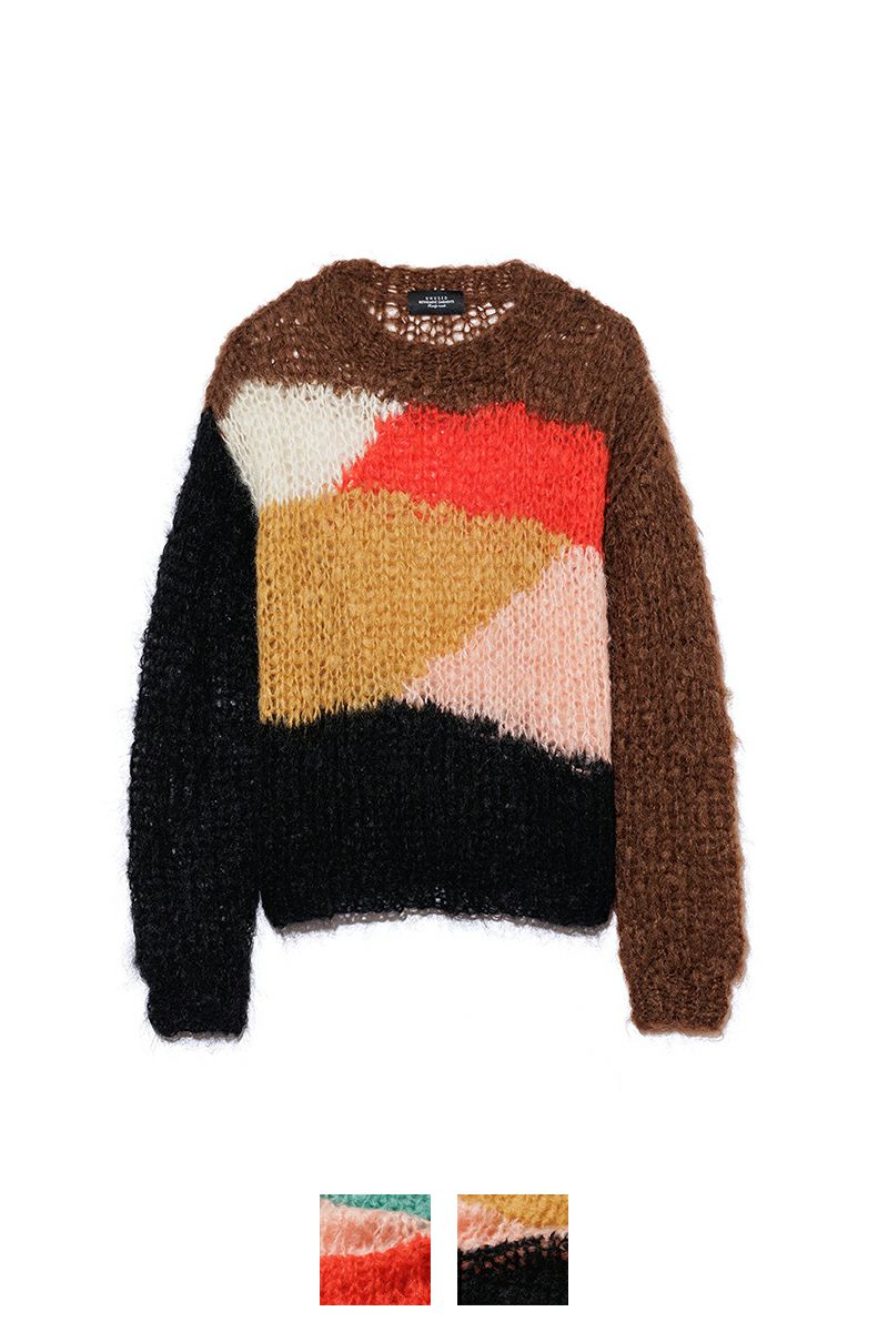 UNUSED(アンユーズド)Mohair pullover knit モヘアプルオーバー US2461