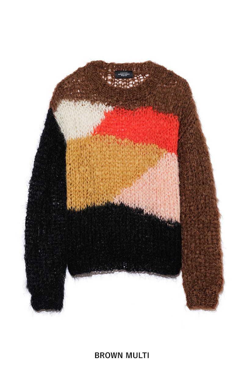 UNUSED(アンユーズド)Mohair pullover knit モヘアプルオーバー US2461 -5