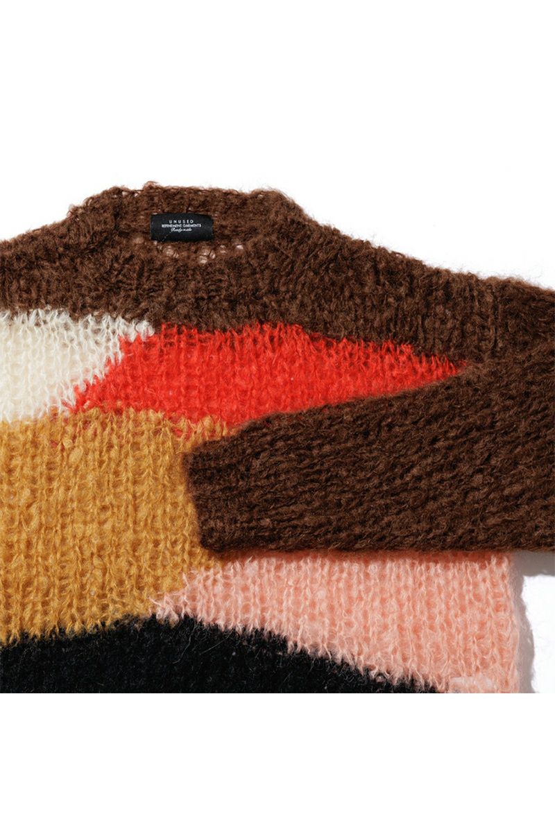 UNUSED(アンユーズド)Mohair pullover knit モヘアプルオーバー US2461 -7