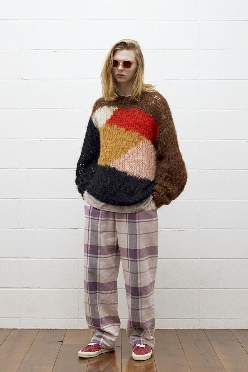 UNUSED(アンユーズド)Mohair pullover knit モヘアプルオーバー US2461 -9