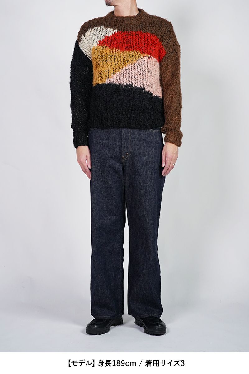 UNUSED(アンユーズド)Mohair pullover knit モヘアプルオーバー US2461 -15