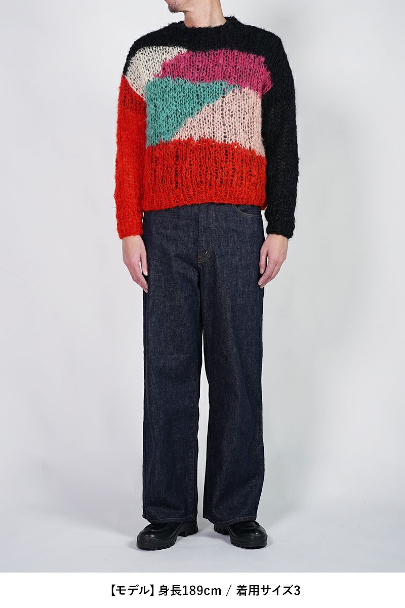 UNUSED(アンユーズド)Mohair pullover knit モヘアプルオーバー US2461 -17
