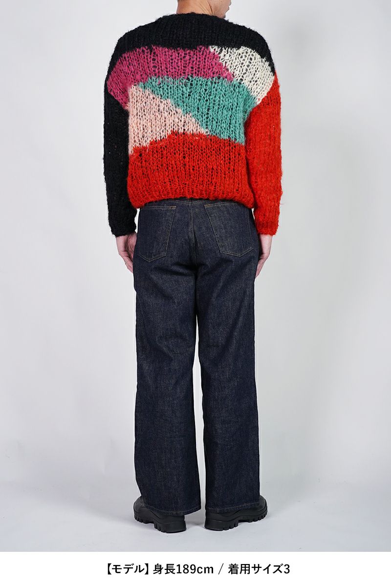 UNUSED(アンユーズド)Mohair pullover knit モヘアプルオーバー US2461 -18