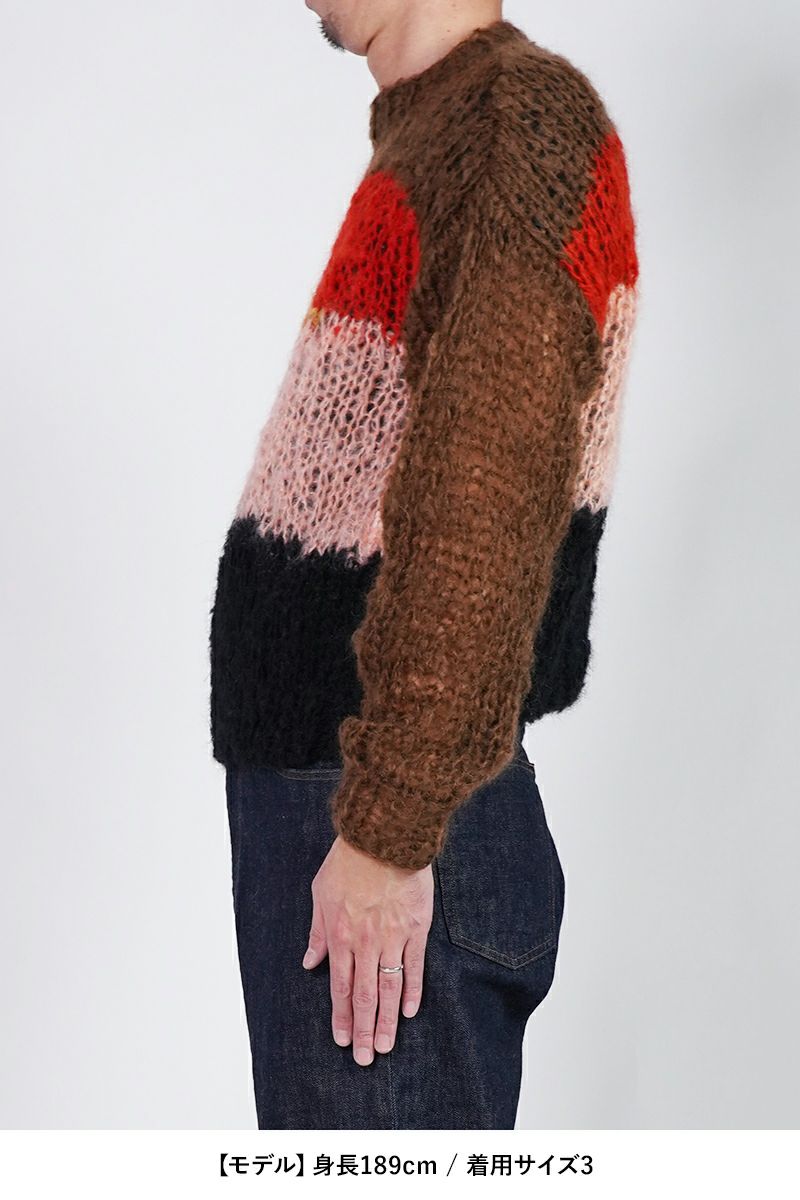 UNUSED(アンユーズド)Mohair pullover knit モヘアプルオーバー US2461 -20