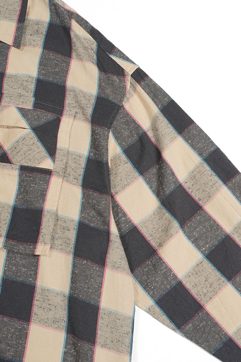 UNUSED(アンユーズド)Long sleeve check shirt 長袖チェックシャツ US2468 -6
