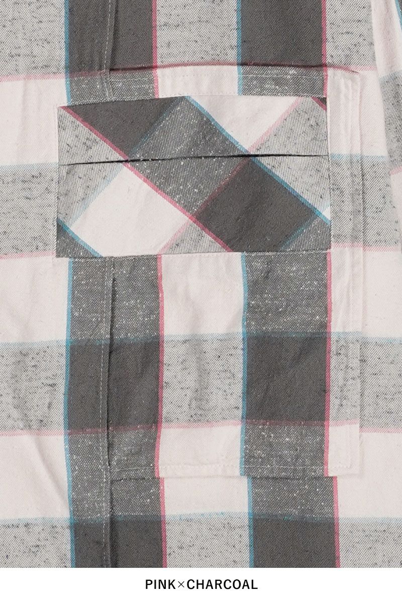 UNUSED(アンユーズド)Long sleeve check shirt 長袖チェックシャツ US2468 -12