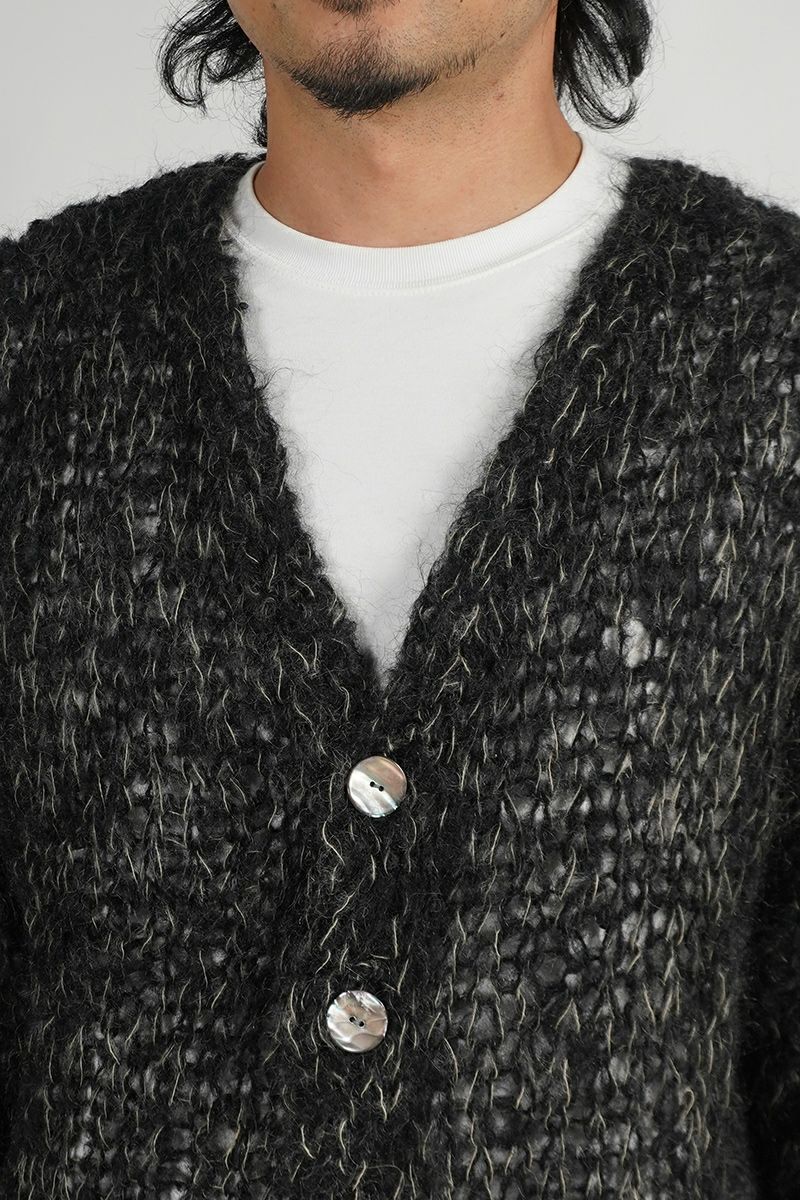 UNUSED(アンユーズド)Mohair knit cardigan モヘアニットカーディガン US2474 -2