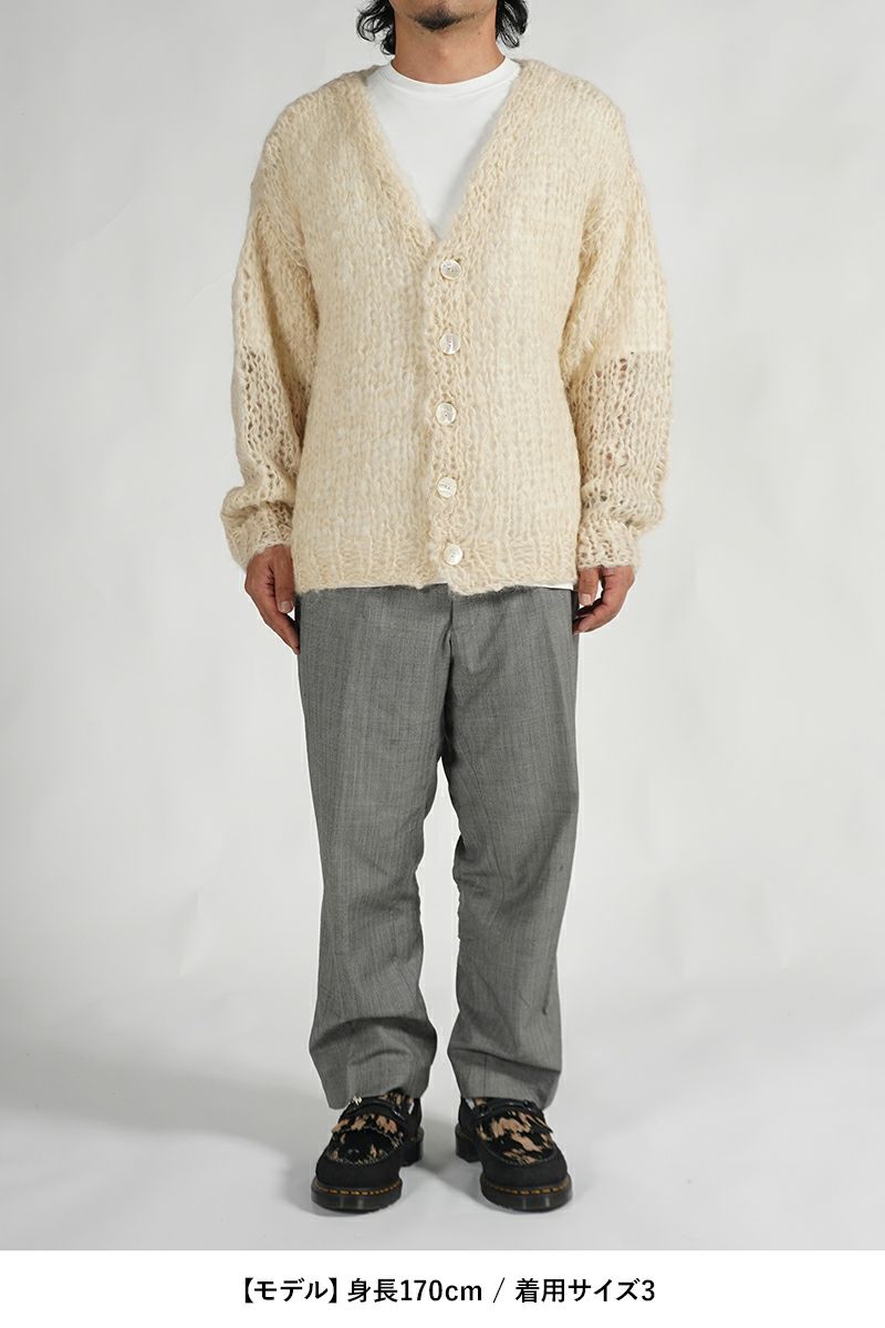 UNUSED(アンユーズド)Mohair knit cardigan モヘアニットカーディガン US2474 -10